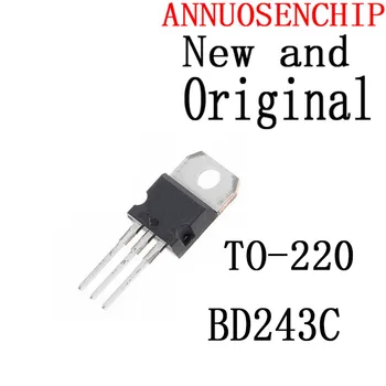 100KS Nové A Originální TO220 BD243 100V 6A-220 Bipolární Tranzistory NPN univerzální BD243C