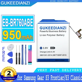 950mAh GUKEEDIANZI Baterie EB-BR760ABE pro Samsung Gear 3 Gear3 Hranice Gear S3 Classic SM-R760 SM-R765 SM-R765S SM-R770