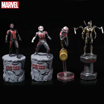 Marvel Anime Avengers Ant Man Akční figurka Sedící Držení těla, Model Mini Doll Dekorace PVC Kolekce Model Hračky, Dárky k Narozeninám